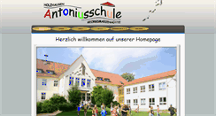 Desktop Screenshot of antoniusschule.de